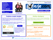 Tablet Screenshot of hesje.com